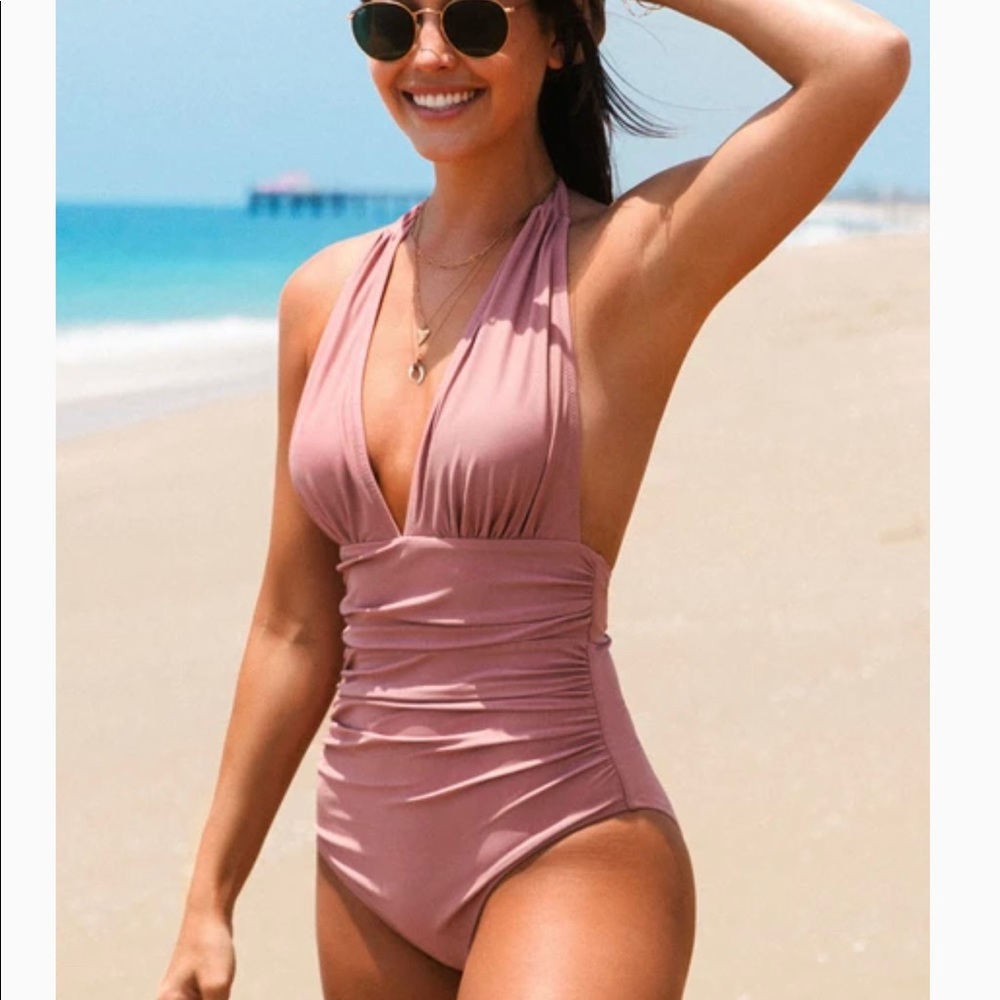 Blush One Piece Swimsuit